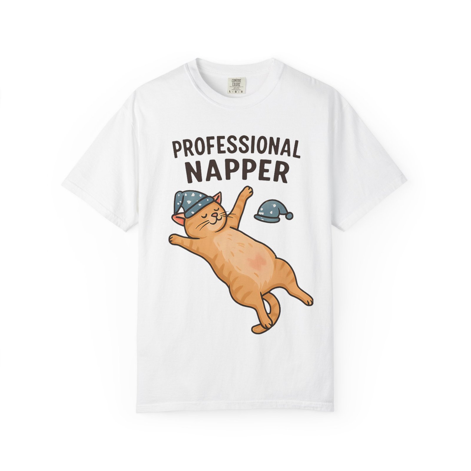 Professional Napper Funny Cat T-shirt - Cat Lover Gift